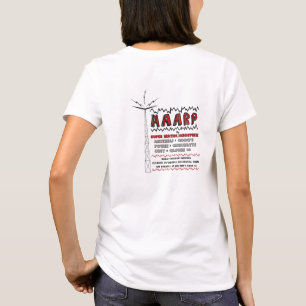 Camiseta antena HAARP superaquecendo a ionosfera