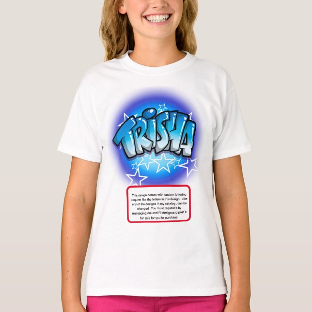 Camiseta Antenas personalizadas de anotação aérea estrelas  (Frente)