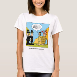 Camiseta Antes da primeira acção de graças