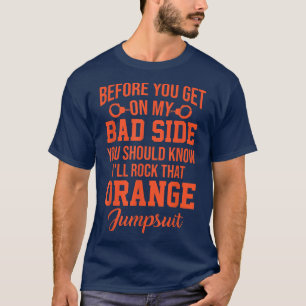 Camiseta Antes De Entrar No Meu Lado Ruim Você Deveria Conh
