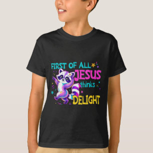 Camiseta Antes de Mais Nada Jesus Acha Que Sou Divertido En