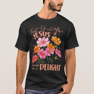 Camiseta Antes De Mais Nada Jesus Acha Que Sou Um Prazer