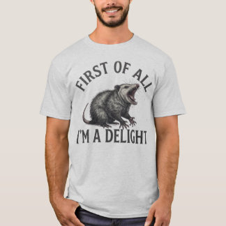 Camiseta Antes De Mais Nada, Sou Um Delight