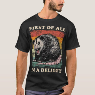 Camiseta Antes De Mais Nada Sou Um Delight Sarcástico Zanga