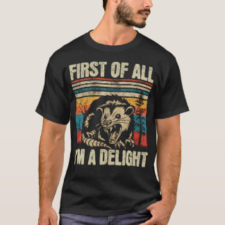 Camiseta Antes De Mais Nada Sou Um Delight Sarcástico Zanga