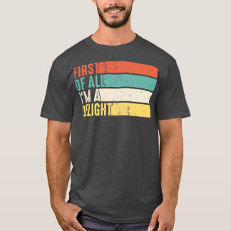 Camiseta Antes de mais nada, um delicioso gambá sarcástico