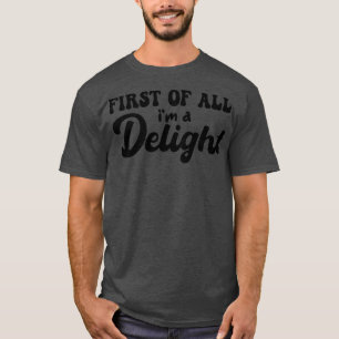 Camiseta antes de tudo, é uma alegria