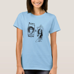 Camiseta Antes do café Após café