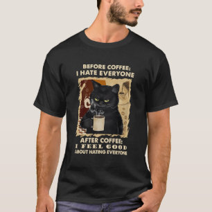 Camiseta Antes Do Café Eu Sou Todo Mundo Depois Do Café De