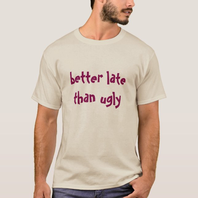 Camiseta antes tarde... (Frente)