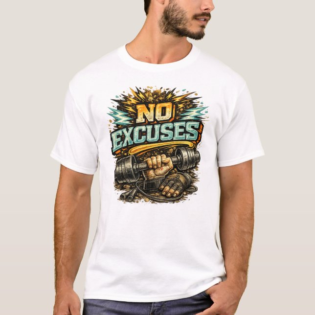 Camiseta Anthem do Levantador de Ferro Sem Desculp (Frente)