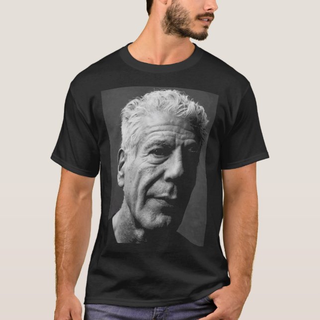 Camiseta Anthony Bourdain    (Frente)
