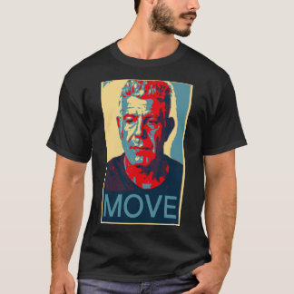 Camiseta Anthony Bourdain Famoso Citação de Chef