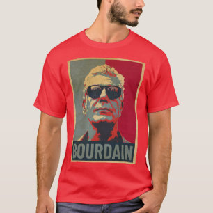 Camiseta Anthony Bourdain Hope