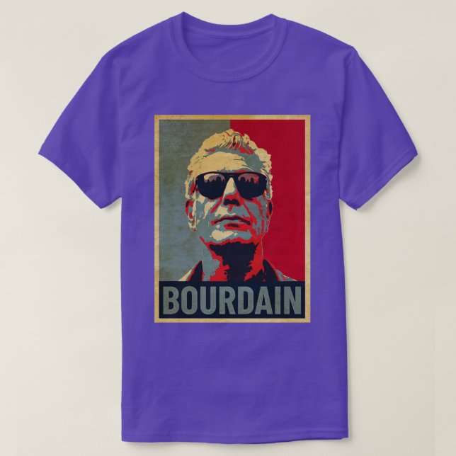 Camiseta Anthony Bourdain Hope Kids (Frente do Design)