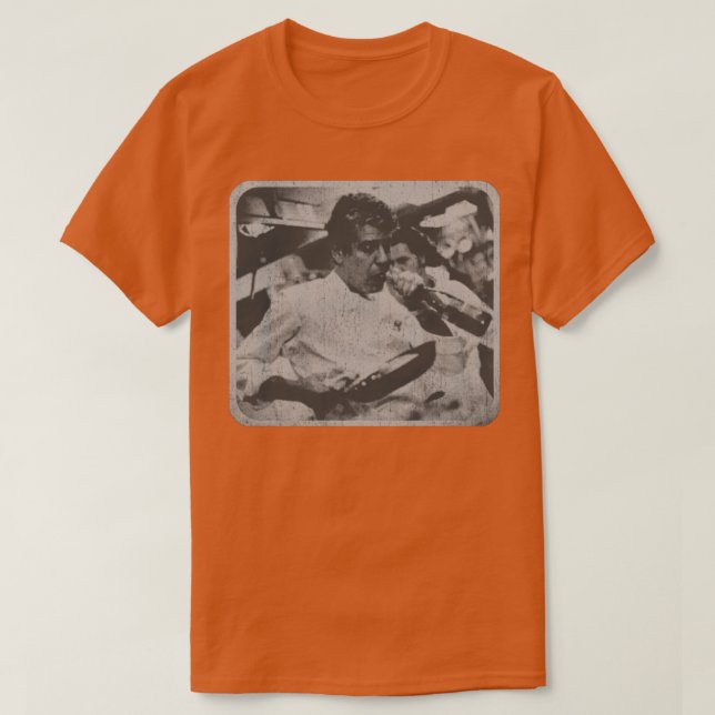 Camiseta Anthony Bourdain vintage (Frente do Design)
