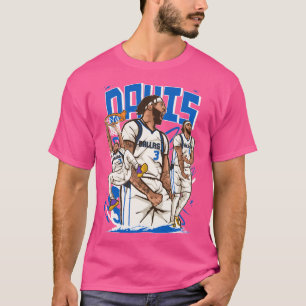 Camiseta Anthony Davis Dallas Cartoon Ativo