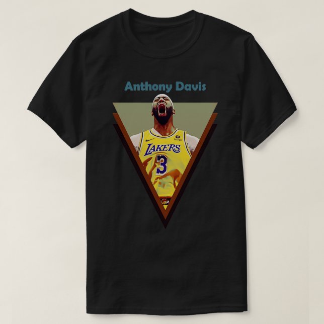 Camiseta Anthony Davis Retro TShirt (Frente do Design)