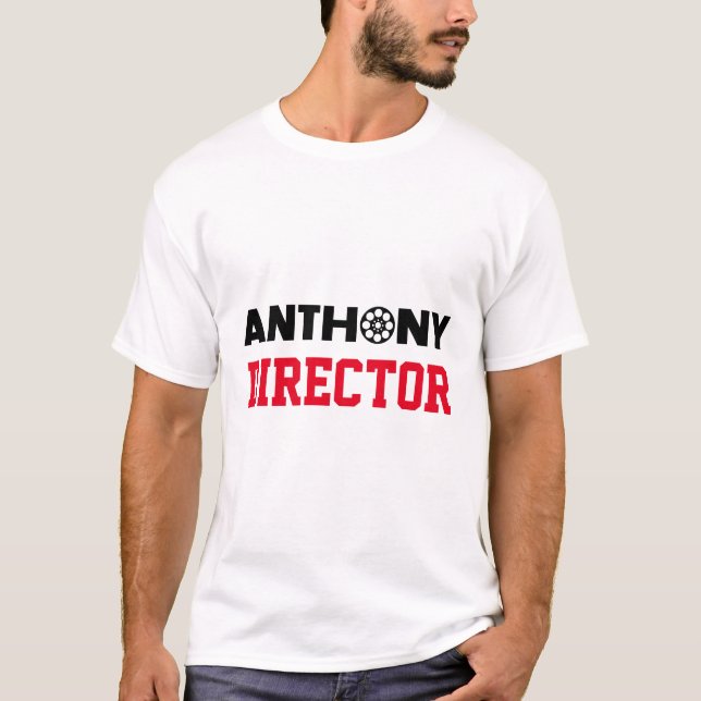 Camiseta Anthony Diretor (Frente)