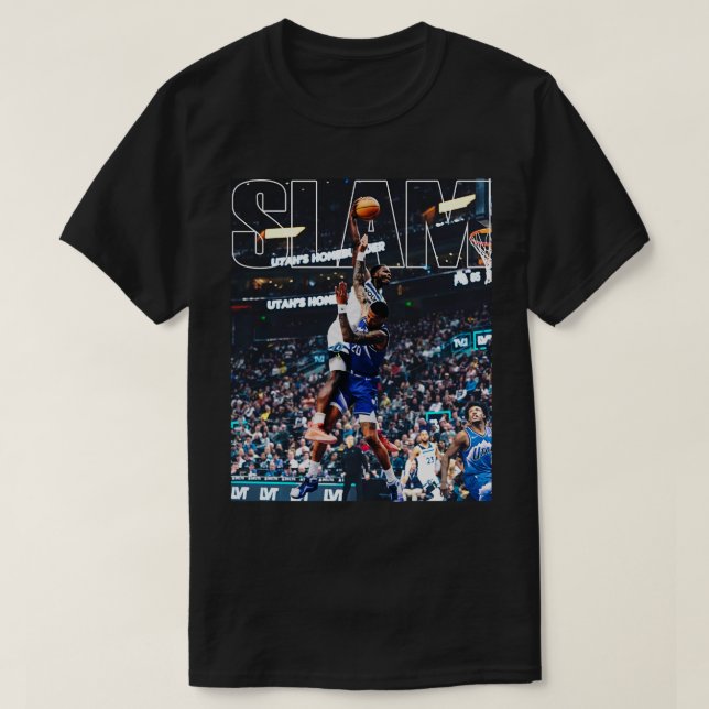 Camiseta Anthony edwards Hat (Frente do Design)