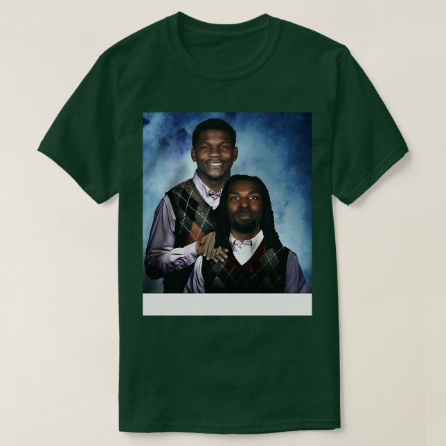 Camiseta Anthony Edwards Minnesota E Naz Reid Step Brothe (Frente do Design)