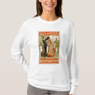 Camiseta Anthony impertinente "nele outra vez" poster do