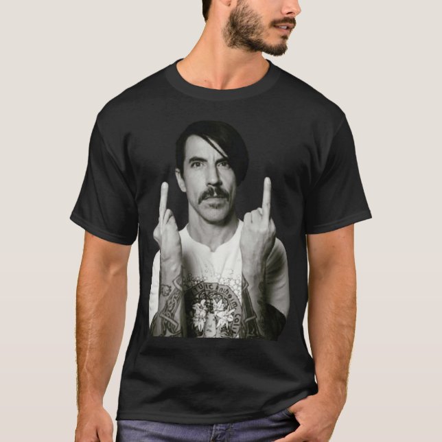 Camiseta Anthony Kiedis T-Shirt | Red Hot Chili Peppers (Frente)