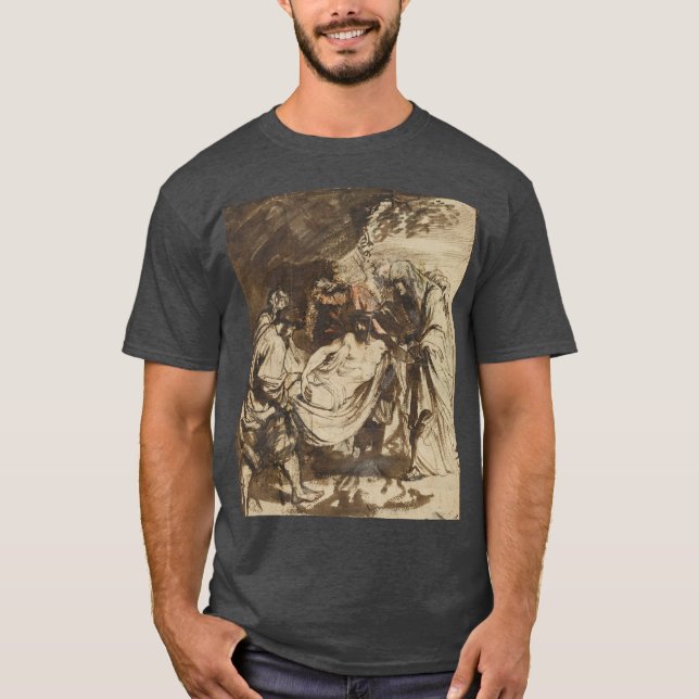 Camiseta Anthony van Dyck - O Sepultamento (Frente)