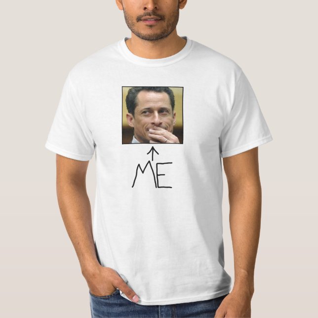 Camiseta Anthony Weiner - mim (Frente)
