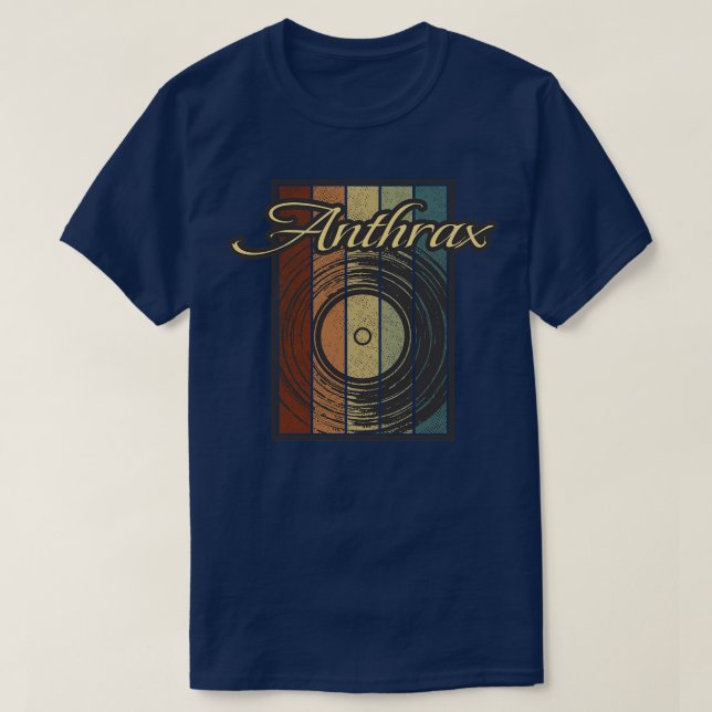 Camiseta Anthrax Vynil Silhouette (Frente do Design)