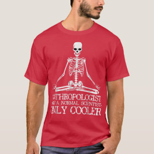 Camiseta Anthropology Yoga Skeleton Anthropologist Tee