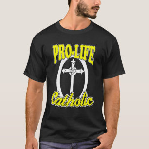 Camiseta Anti-Aborto Conservador Pro Life Christian Cath