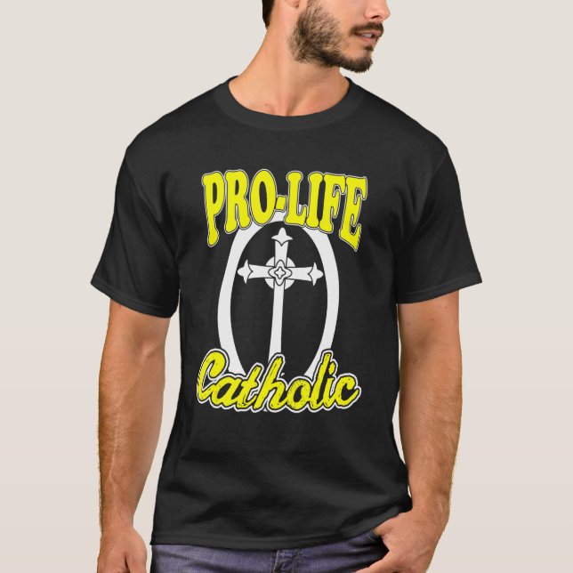 Camiseta Anti-Aborto Conservador Pro Life Christian Cath (Frente)