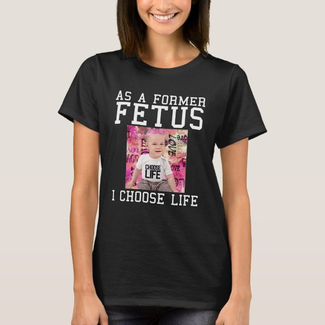 Camiseta Anti-Aborto Pro Life Protesto Anti-Aborto (Frente)