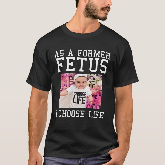 Camiseta Anti-Aborto Pro Life Protesto Anti-Aborto (Frente)