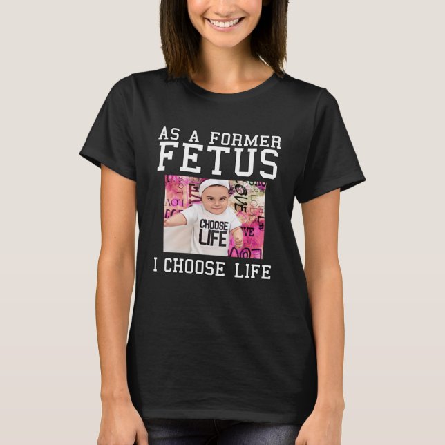 Camiseta Anti-Aborto Pro Life Protesto Anti-Aborto (Frente)