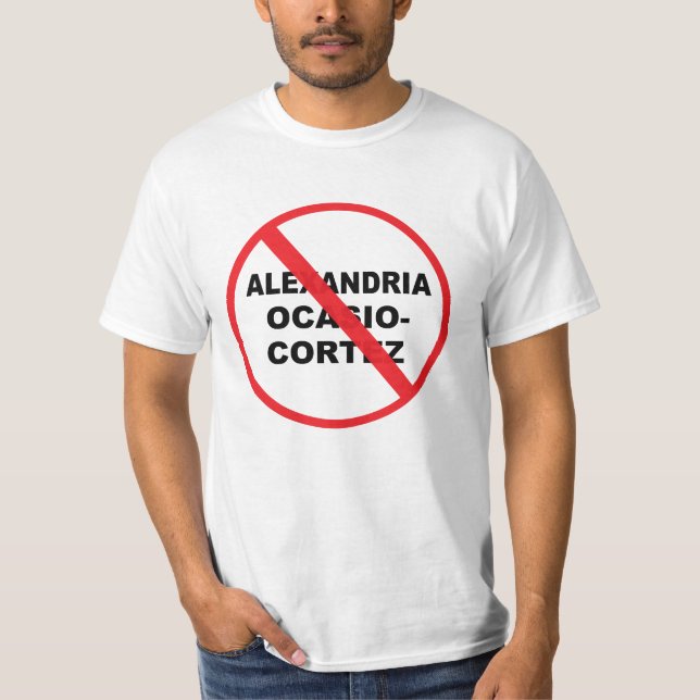 Camiseta Anti Alexandria Ocasio-Cortez (Frente)