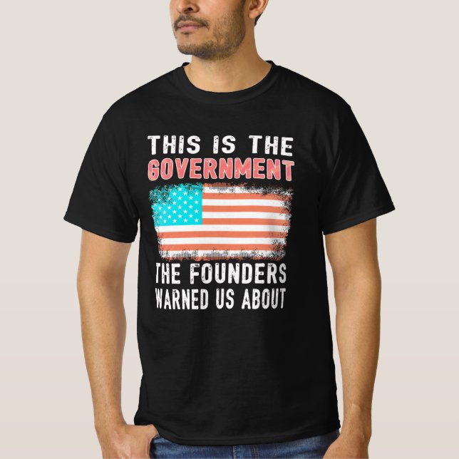Camiseta Anti-Biden Presidente dos EUA Presente na América (Frente)
