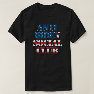 Camiseta Anti-Biden Social Club Anti Joe Biden Pavilhão
