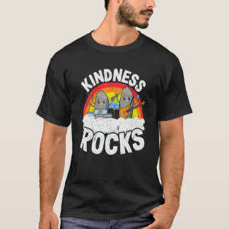 Camiseta Anti-Bullying Rainbow Hippie Music Teacher Kindnes