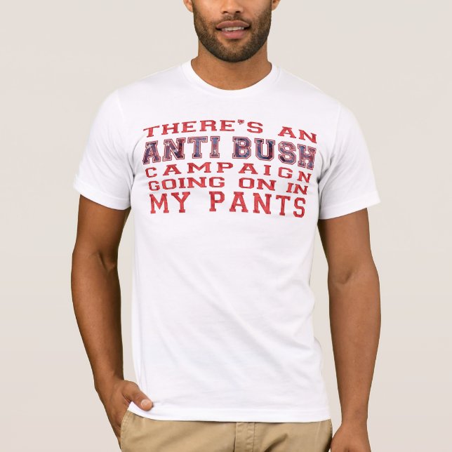 Camiseta Anti-Bush (Frente)