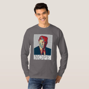 Camiseta Anti campanha NOPE 2016 de Donald Trump