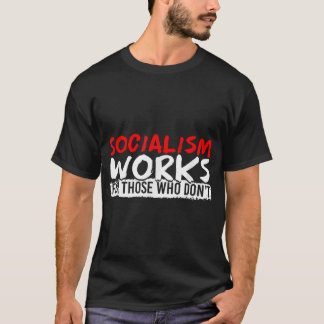 Camiseta Anti-capitalismo anti-socialismo engraçado comunis