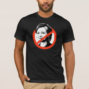 Camiseta Anti-Clinton - Anti-Hillary Clinton