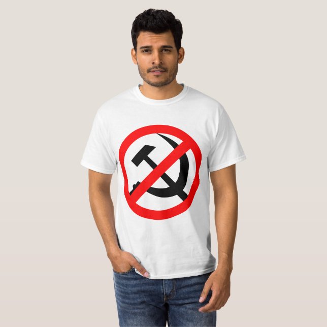 Camiseta Anti-comunista (Frente Completa)