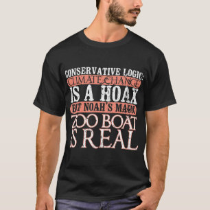 Camiseta Anti-Conservador Anti-Religião Clima Liberal Ch