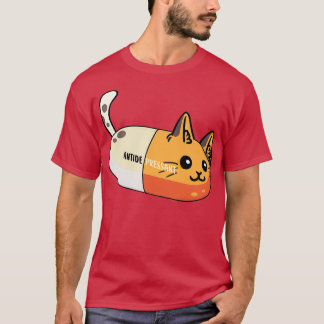 Camiseta Anti-depressivo Gato