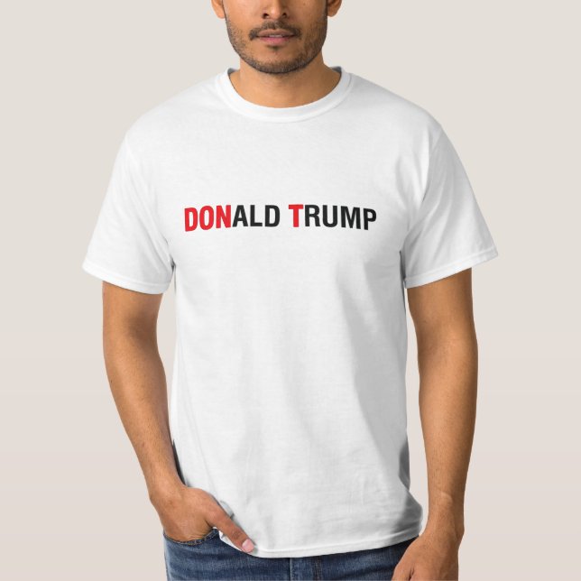 Camiseta Anti Donald Trump não faz (Frente)