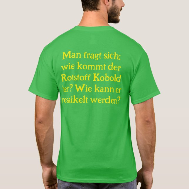 Camiseta Anti Grüne Spruch (Verso)