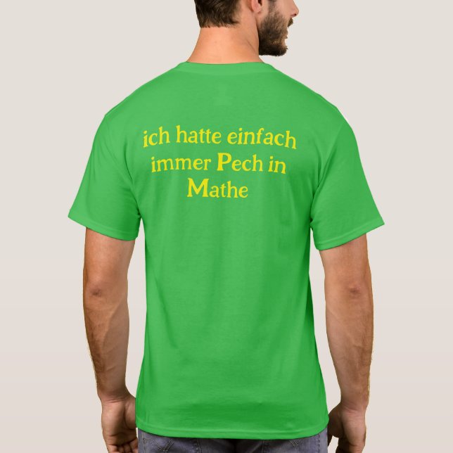 Camiseta Anti Grüne Spruch (Verso)
